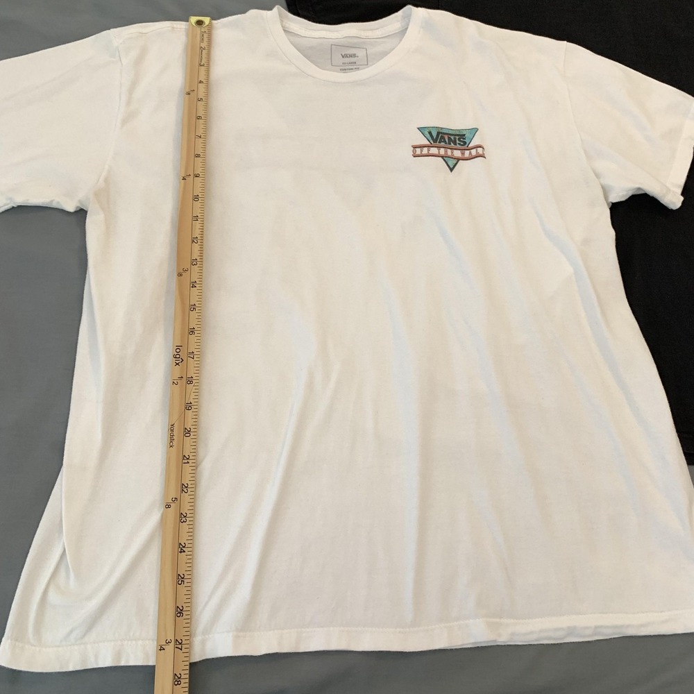 Vans Shirt Lot Of 2 Mens 2XL Black White Off The Wall Tavern Graphic Tee T-Shirt - Picture 6 of 16